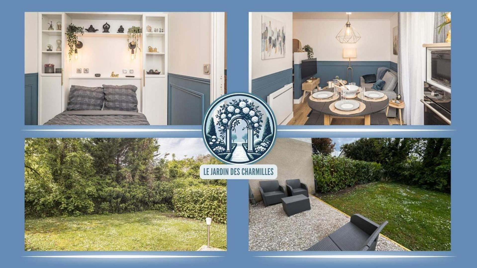 Appartamento Le Jardin Des Charmilles - Proche Hypercentre Troyes Esterno foto